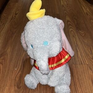 EUC‎ Disney Parks 2023 Dumbo Emotional Support Weighted Plush Toy 15" 2.5/3 Lb